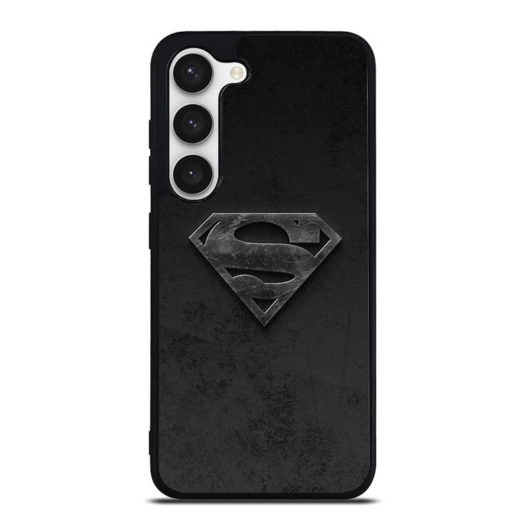 SUPERMAN BLACK LOGO Samsung Galaxy S23 Case