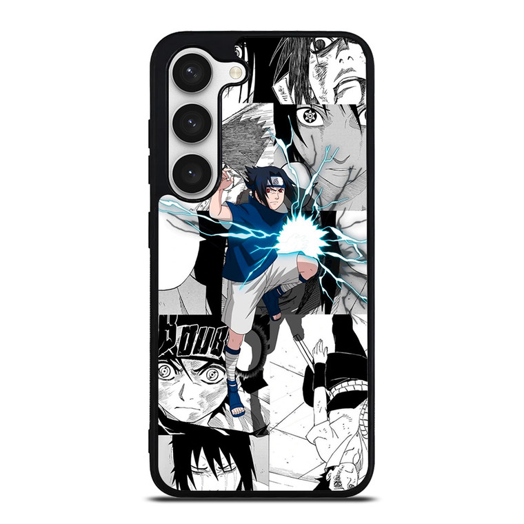 SASUKE UCHIHA COLLAGE 3 Samsung Galaxy S23 Case