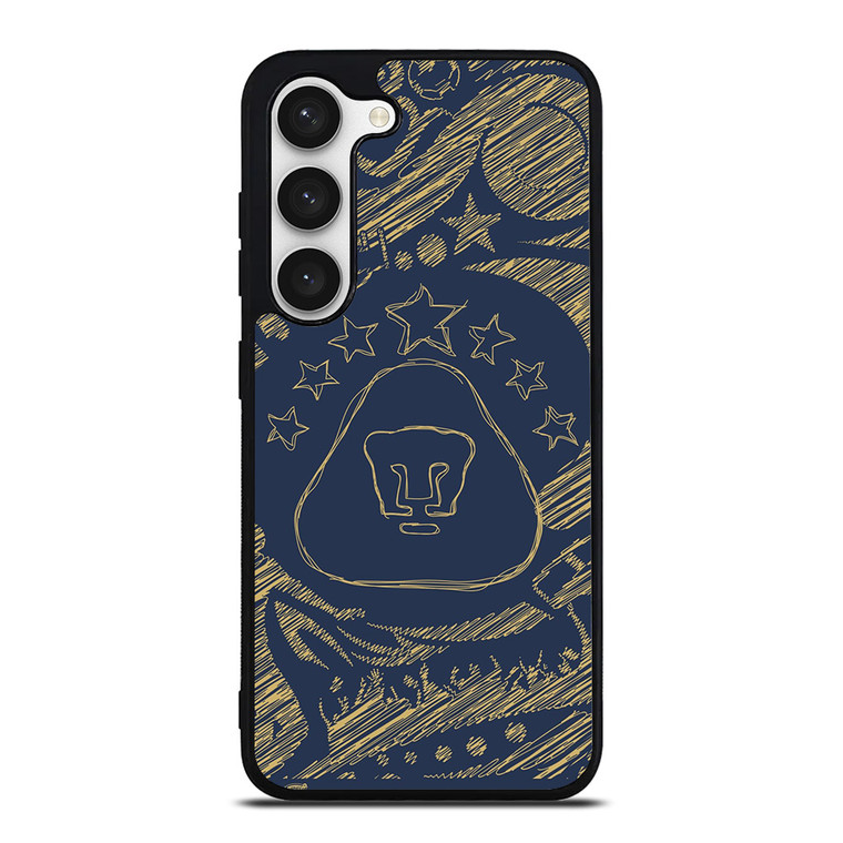 PUMAS UNAM ART LOGO Samsung Galaxy S23 Case