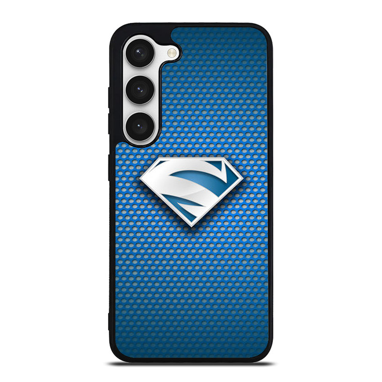 SUPERMAN ELECTRIC BLUE LOGO Samsung Galaxy S23 Case