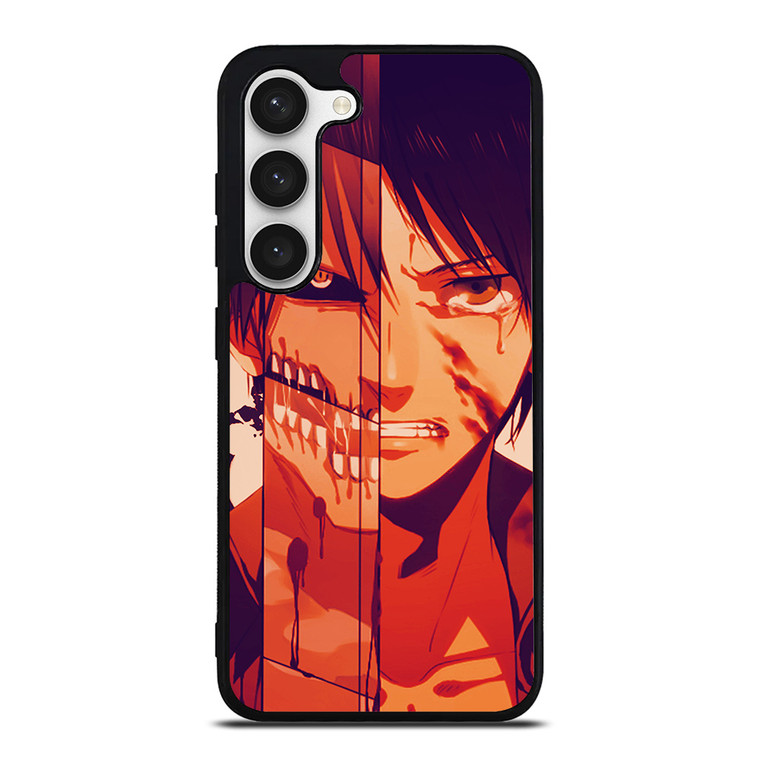 EREN ATTACK ON TITAN 3 Samsung Galaxy S23 Case
