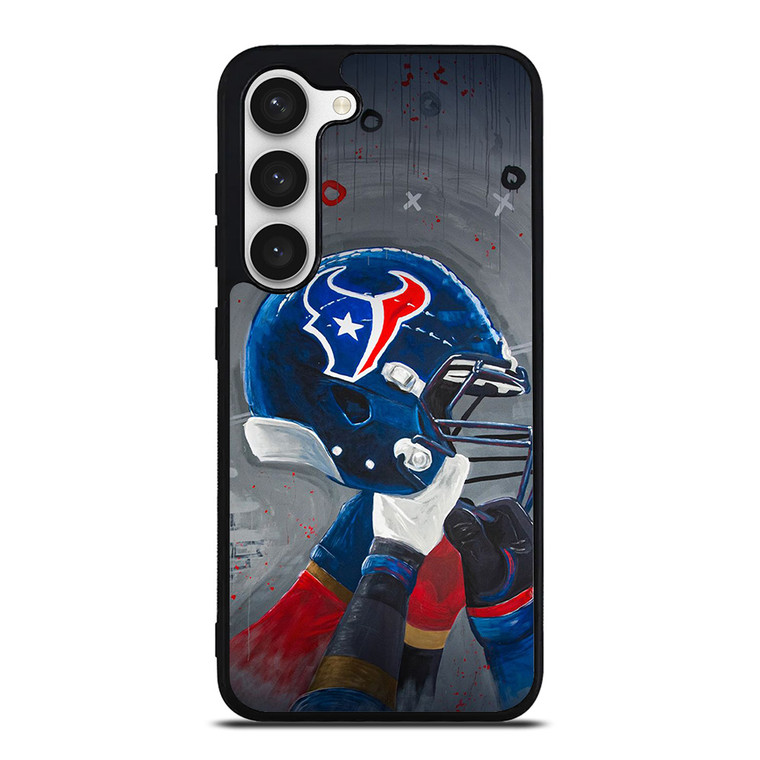 HOUSTON TEXANS HELMET 3 Samsung Galaxy S23 Case