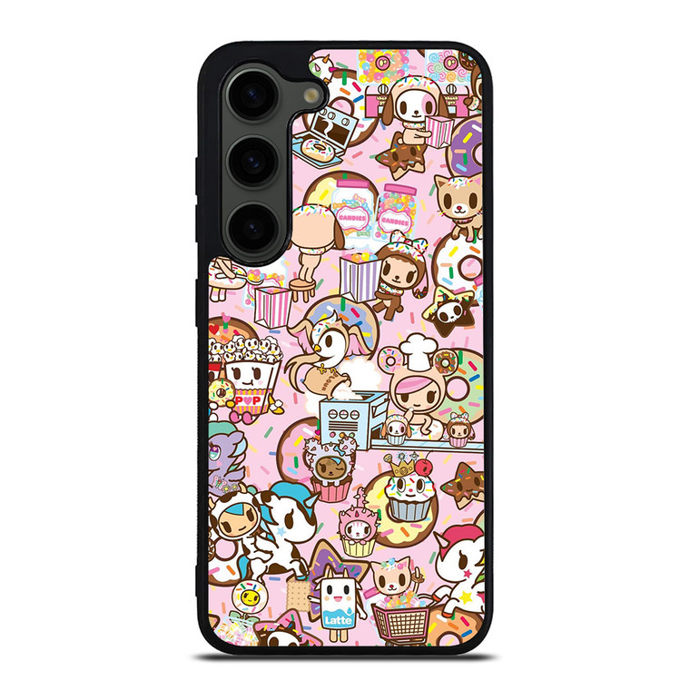 TOKIDOKI UNICORN DONUTELLA COLLAGE Samsung Galaxy S23 Plus Case