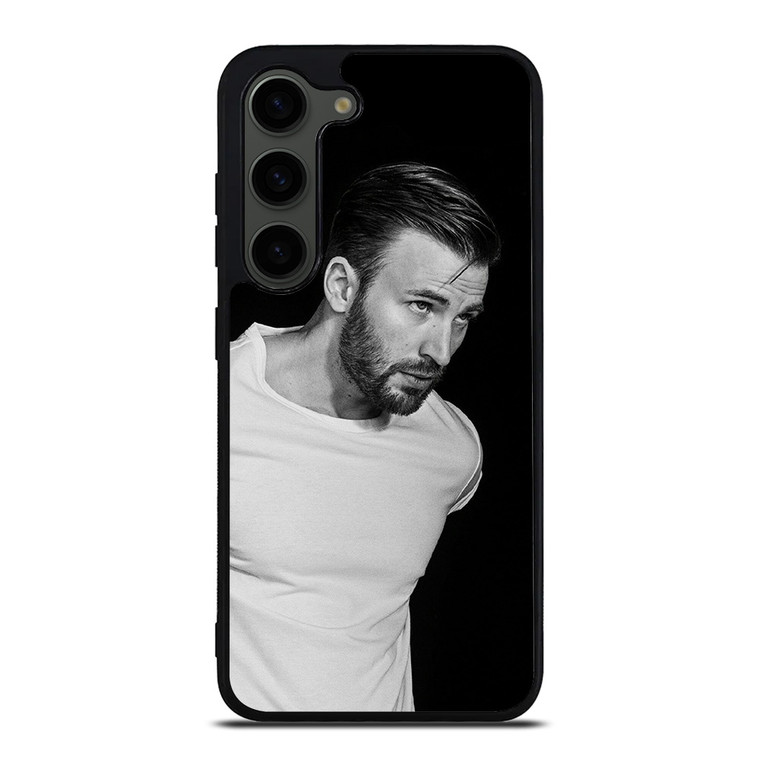 CHRIS EVANS IN BLACK Samsung Galaxy S23 Plus Case