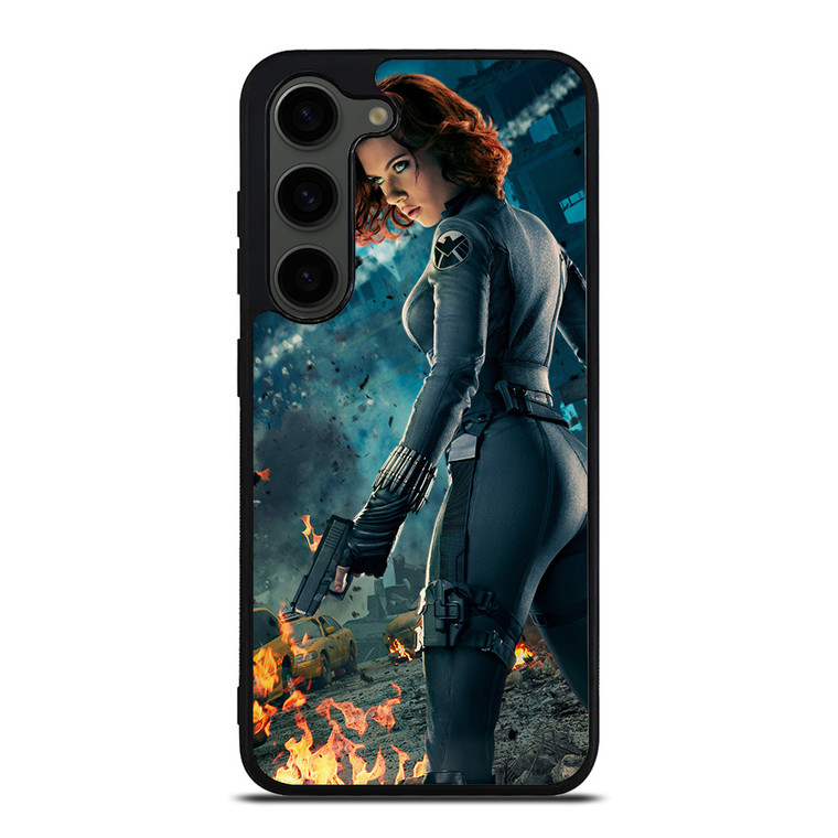 BLACK WIDOW AVENGERS Samsung Galaxy S23 Plus Case