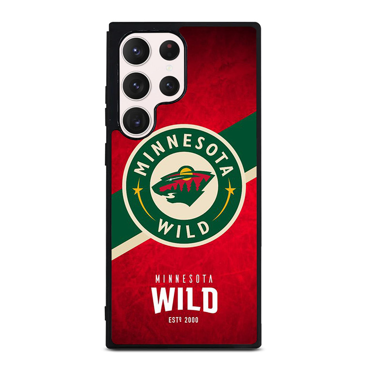 MINNESOTA WILD LOGO 2 Samsung Galaxy S23 Ultra Case