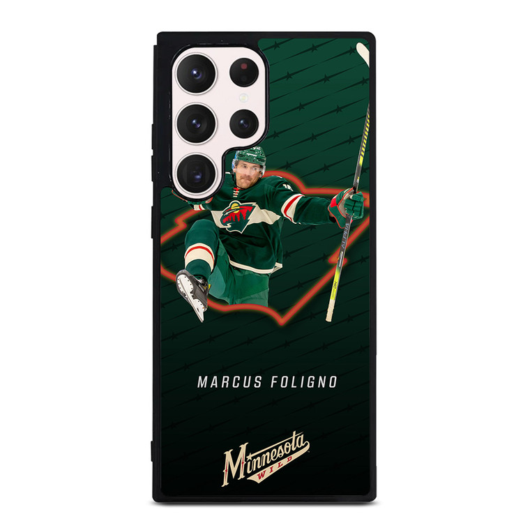 MARCUS FOLIGNO MINNESOTA WILD Samsung Galaxy S23 Ultra Case MARCUS FOLIGNO MINNESOTA WILD Samsung Galaxy S23 Ultra Case