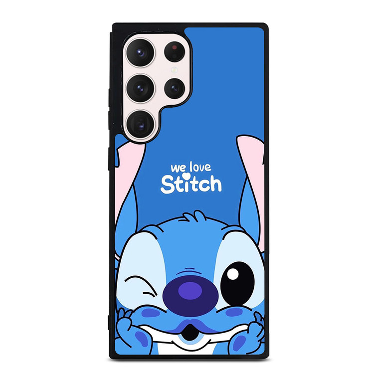 WE LOVE STITCH Samsung Galaxy S23 Ultra Case