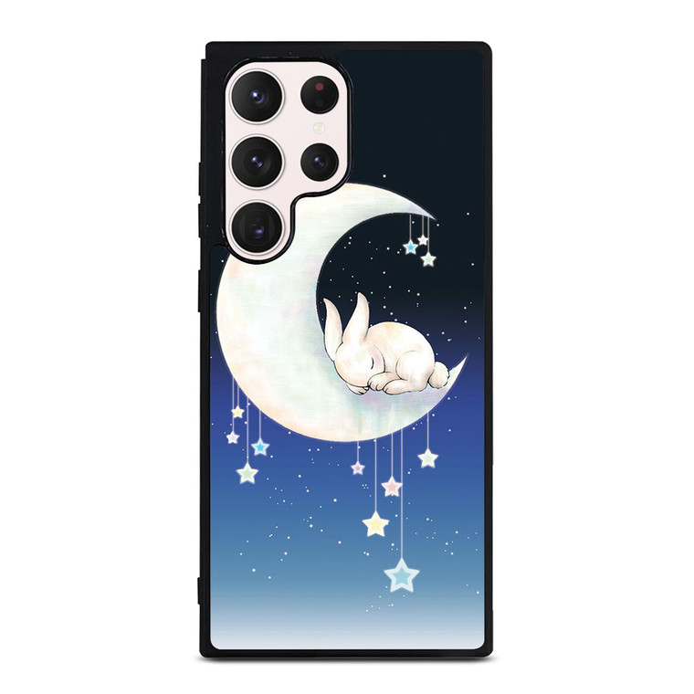 MOON BUNNY SLEEPING Samsung Galaxy S23 Ultra Case