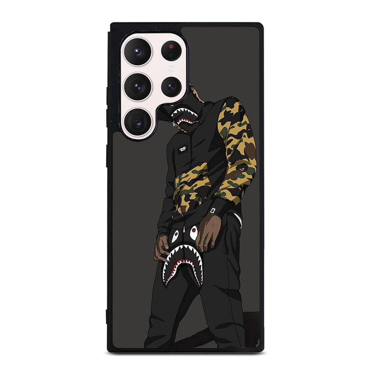 HIP HOP CAMO BAPE Samsung Galaxy S23 Ultra Case