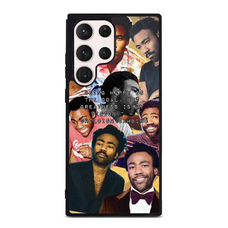 CHILDISH GAMBINO QUOTE Samsung Galaxy S23 Ultra Case