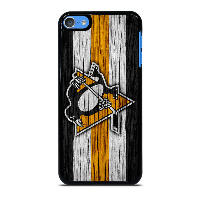 PITTSBURGH PENGUINS LOGO WOODEN iPod Touch 7 Case