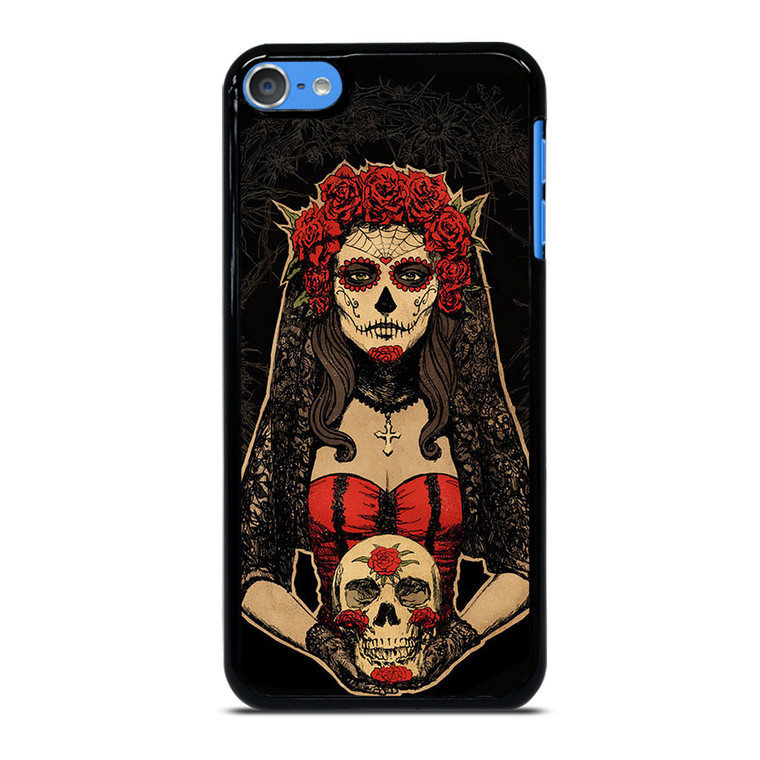 SUGAR SKULL GIRL 2 iPod Touch 7 Case
