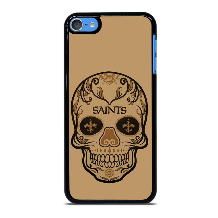 NEW ORLEANS SAINTS SKULL iPod Touch 7 Case