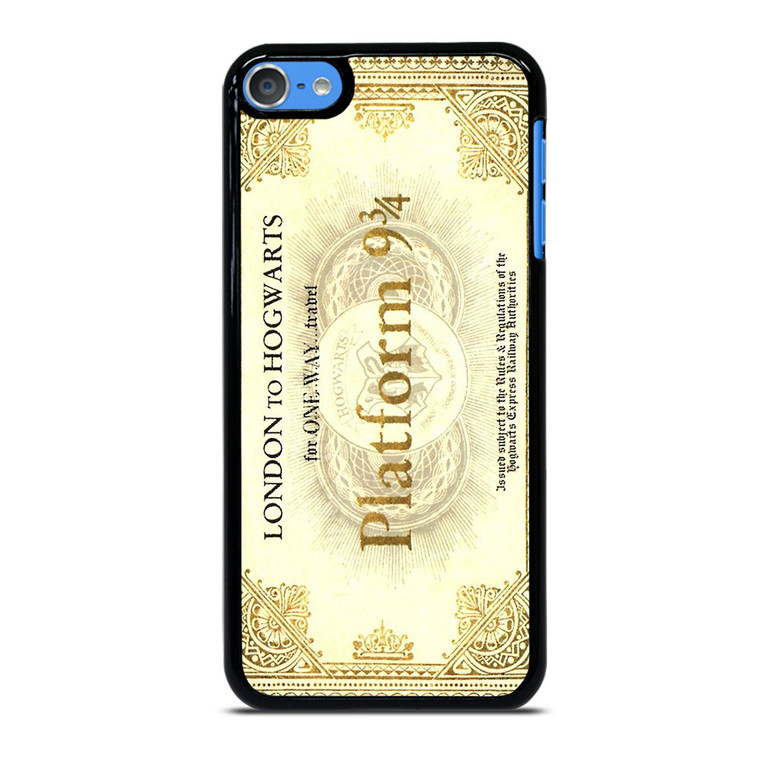 HARRY POTTER TICKET LONDON HOGWARTS iPod Touch 7 Case