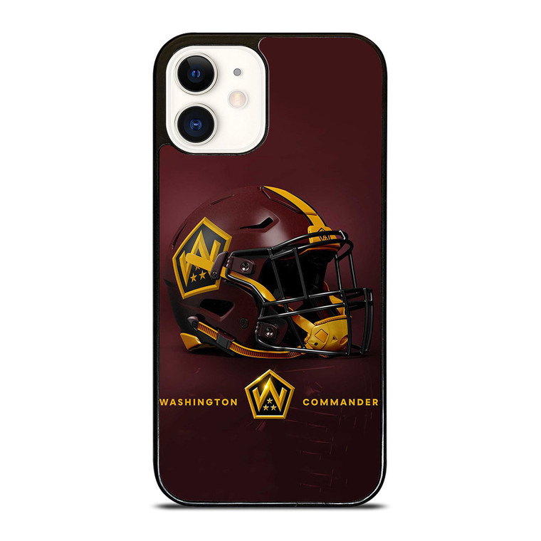 WASHINGTON COMMANDERS HELMET iPhone 12 Case