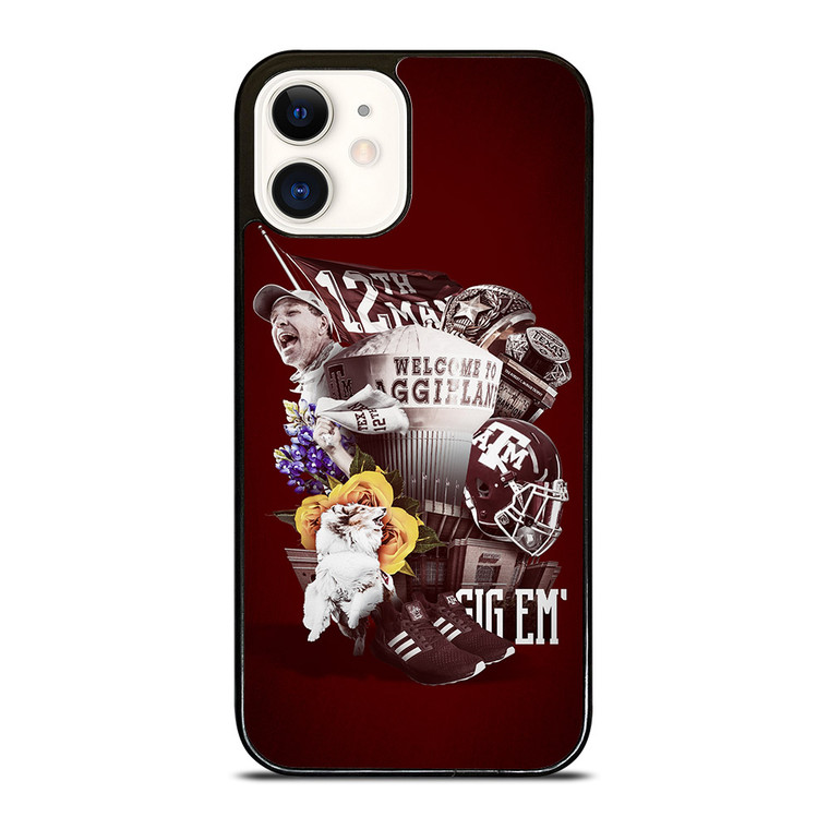 TEXAS A&M AGGIES iPhone 12 Case