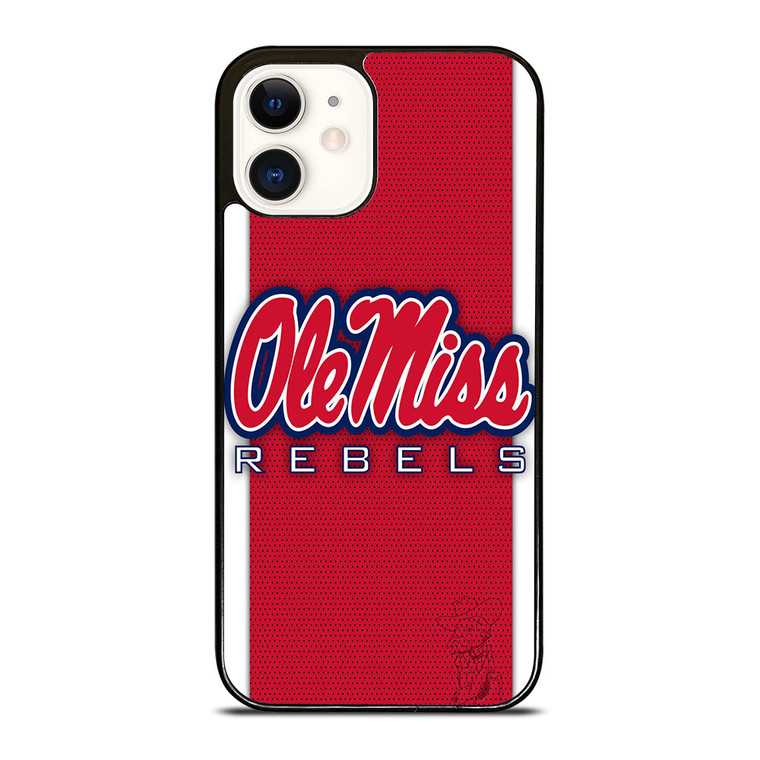 OLE MISS REBELS iPhone 12 Case