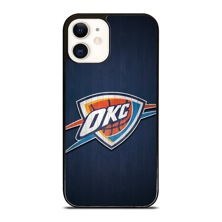 OKLAHOMA CITY THUNDER LOGO iPhone 12 Case