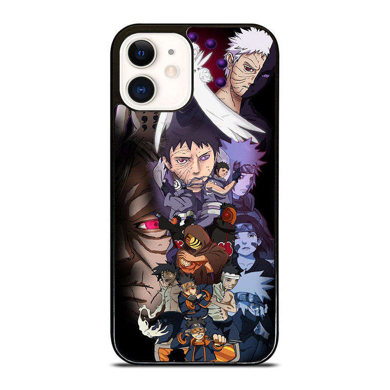 OBITO UCHIHA COLLAGE iPhone 12 Case