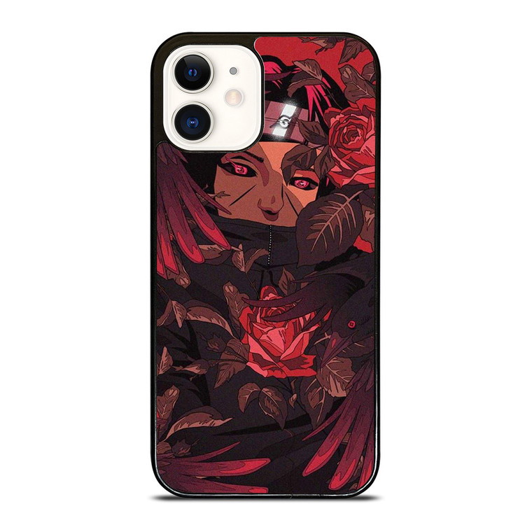 ITACHI UCHIHA FLOWER iPhone 12 Case