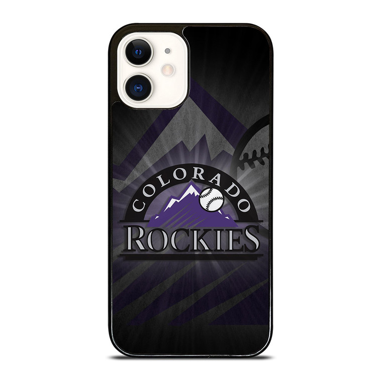 COLORADO ROCKIES LOGO iPhone 12 Case