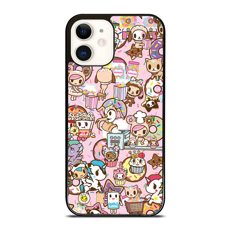 TOKIDOKI UNICORN DONUTELLA COLLAGE iPhone 12 Case