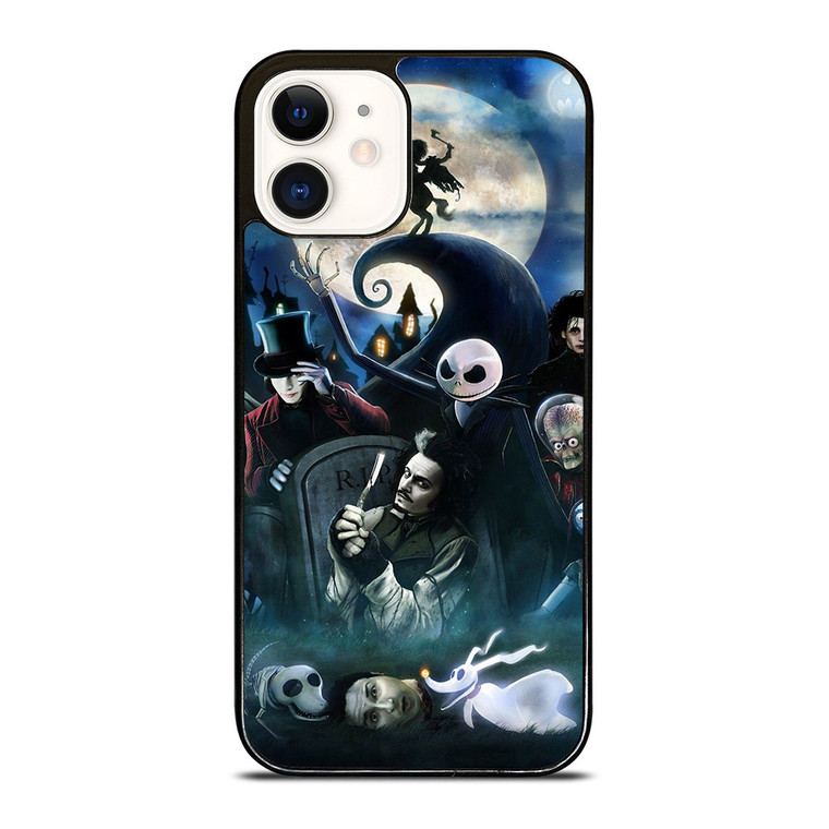 TIM BURTON MOVIES iPhone 12 Case