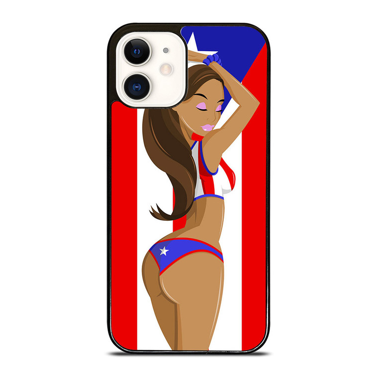 PUERTO RICO GIRL iPhone 12 Case