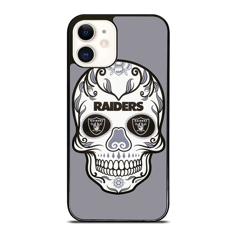 OAKLAND RAIDERS SKULL 2 iPhone 12 Case