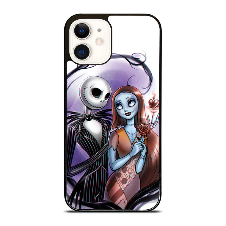 NIGHTMARE BEFORE CHRISTMAS JACK AND SALLY iPhone 12 Case