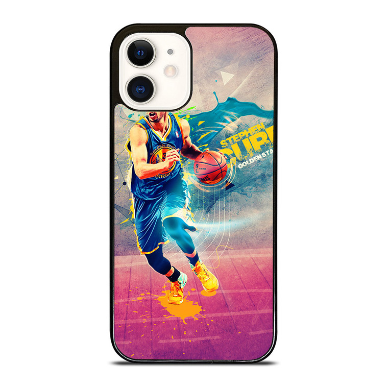NBA GOLDEN STATE WARRIORS STEPHEN CURRY 3 iPhone 12 Case