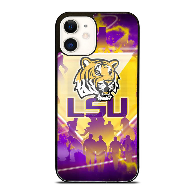 LSU TIGERS LOGO iPhone 12 Case