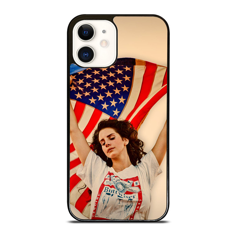 LANA DEL REY AMERICAN FLAG iPhone 12 Case
