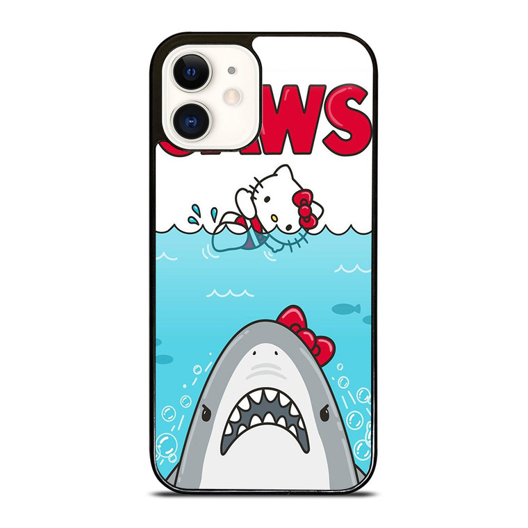 JAWS VS HELLO KITTY iPhone 12 Case