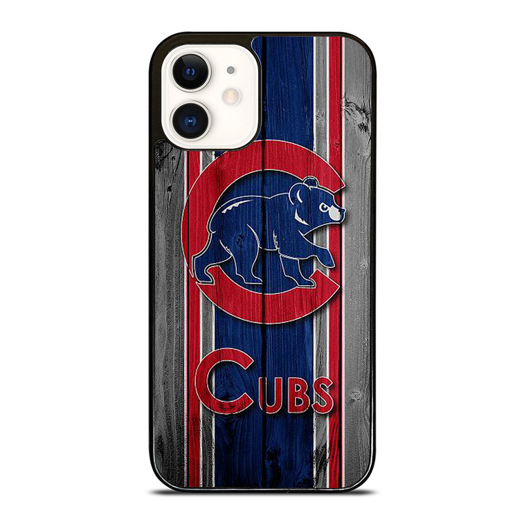 CHICAGO CUBS WOODEN iPhone 12 Case