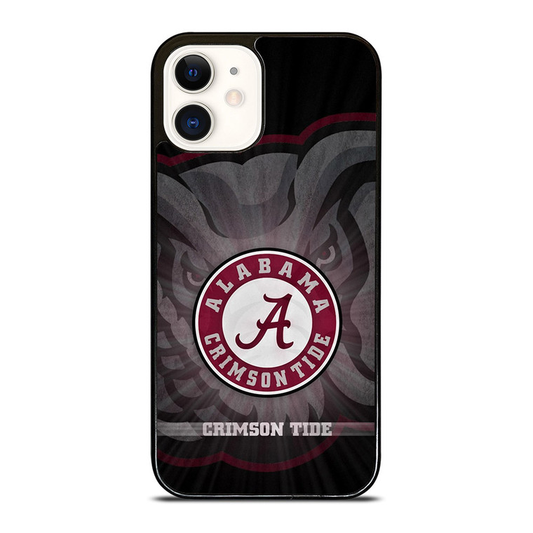 ALABAMA CRIMSON TIDE LOGO iPhone 12 Case
