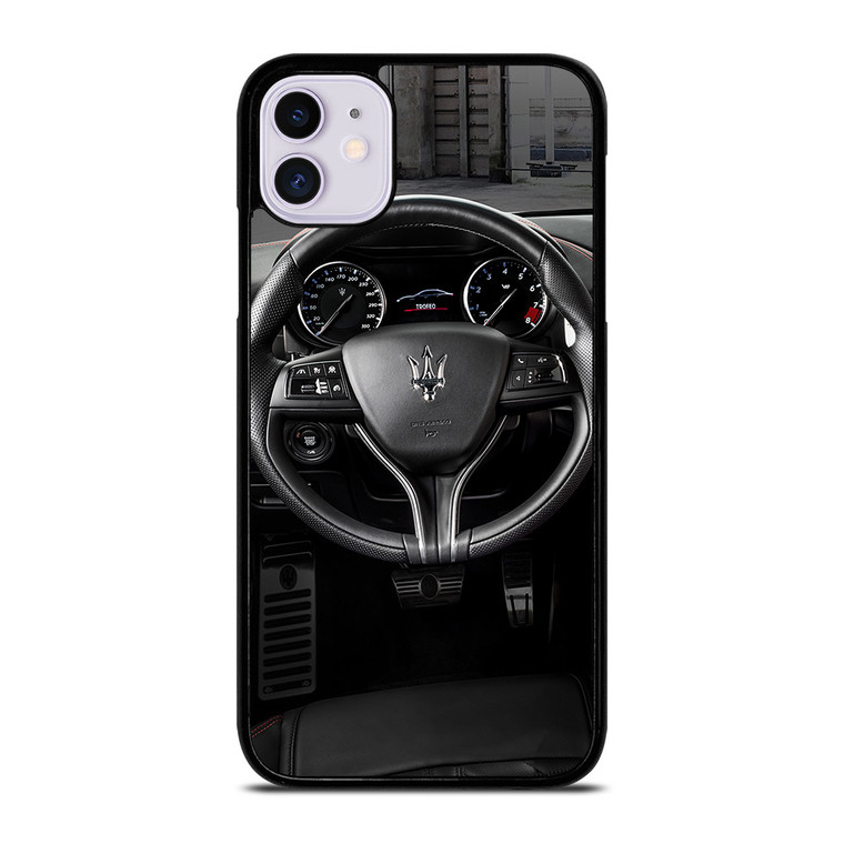 MASERATI STEERING WHEEL 2 iPhone 11 Case MASERATI STEERING WHEEL 2 iPhone 11 Case