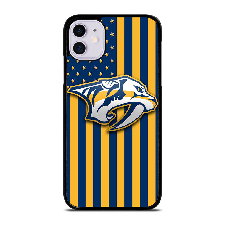 NASHVILLE PREDATORS LOGO 2 iPhone 11 Case
