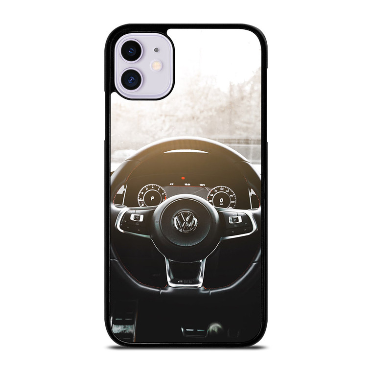 VW VOLKSWAGEN STEERING WHEEL iPhone 11 Case