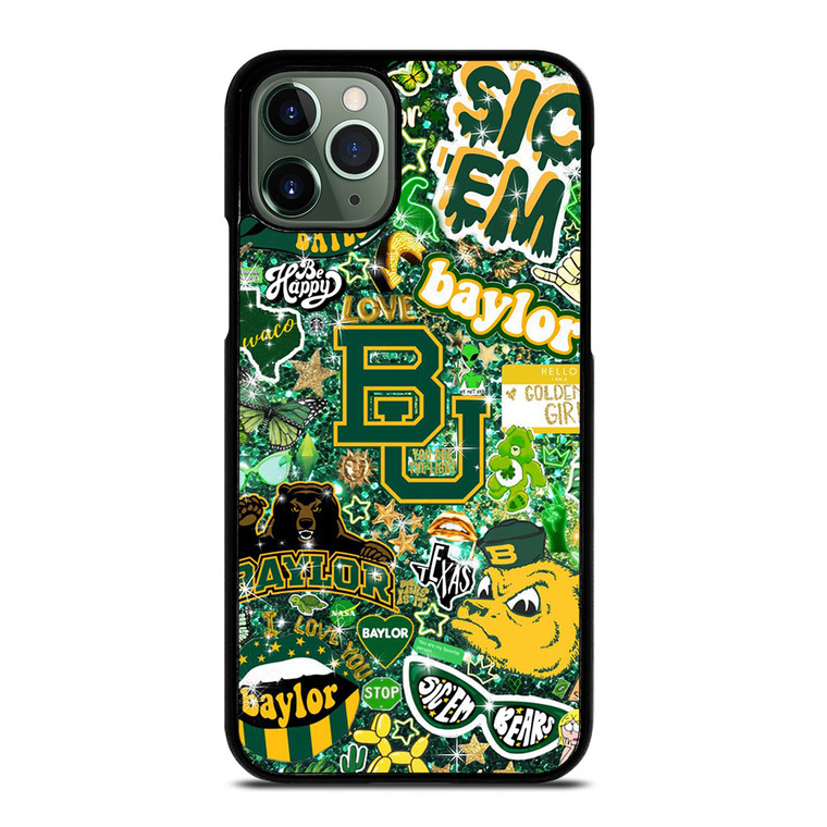 BAYLOR BEARS UNIVERSITY COLLAGE iPhone 11 Pro Max Case