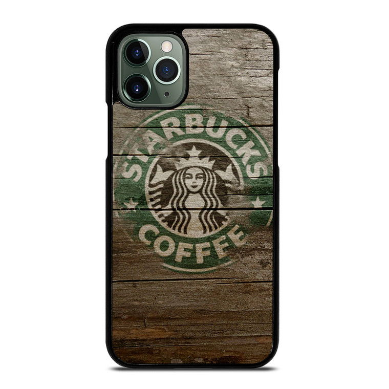 STARBUCKS COFFEE LOGO WOODEN iPhone 11 Pro Max Case