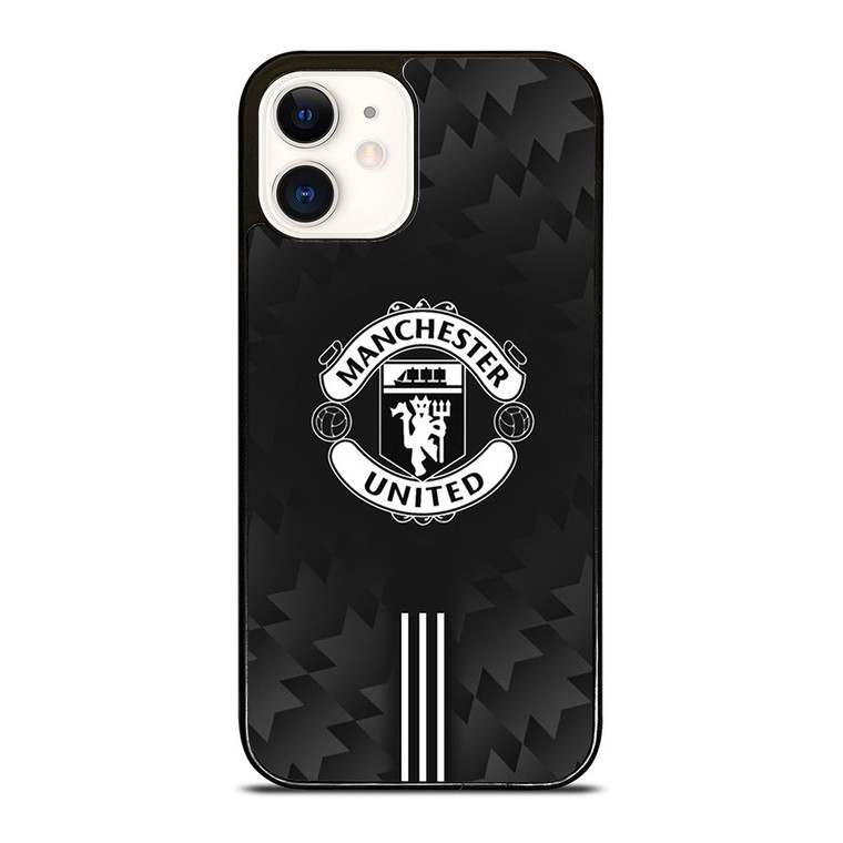 MANCHESTER UNITED BLACK iPhone 12 Case