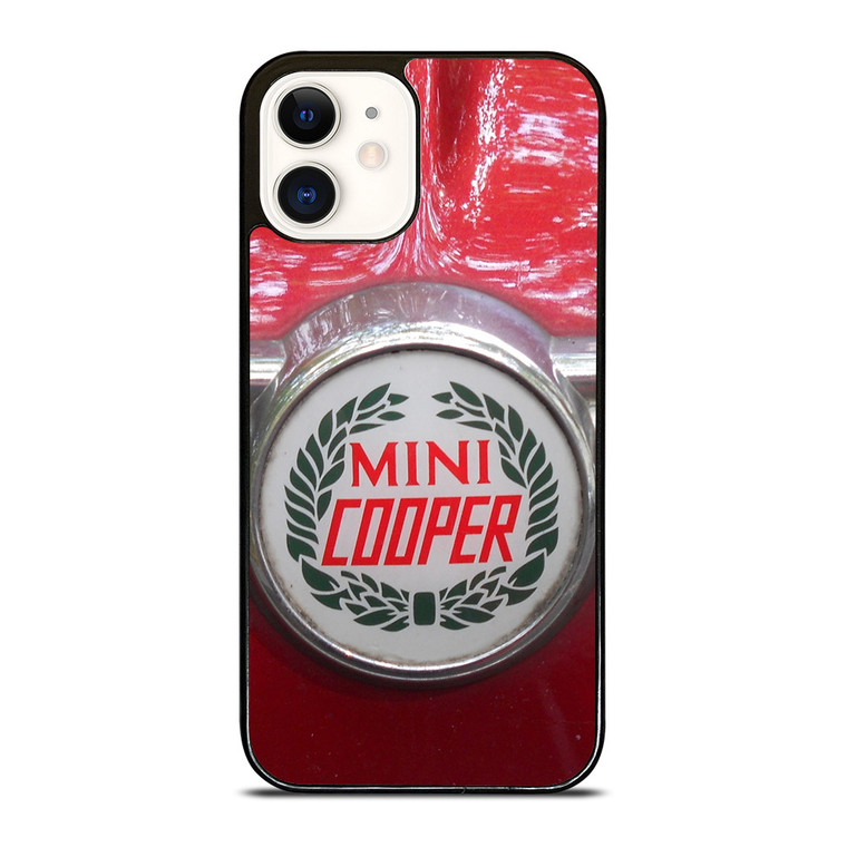 RED MINI COOPER LOGO iPhone 12 Case