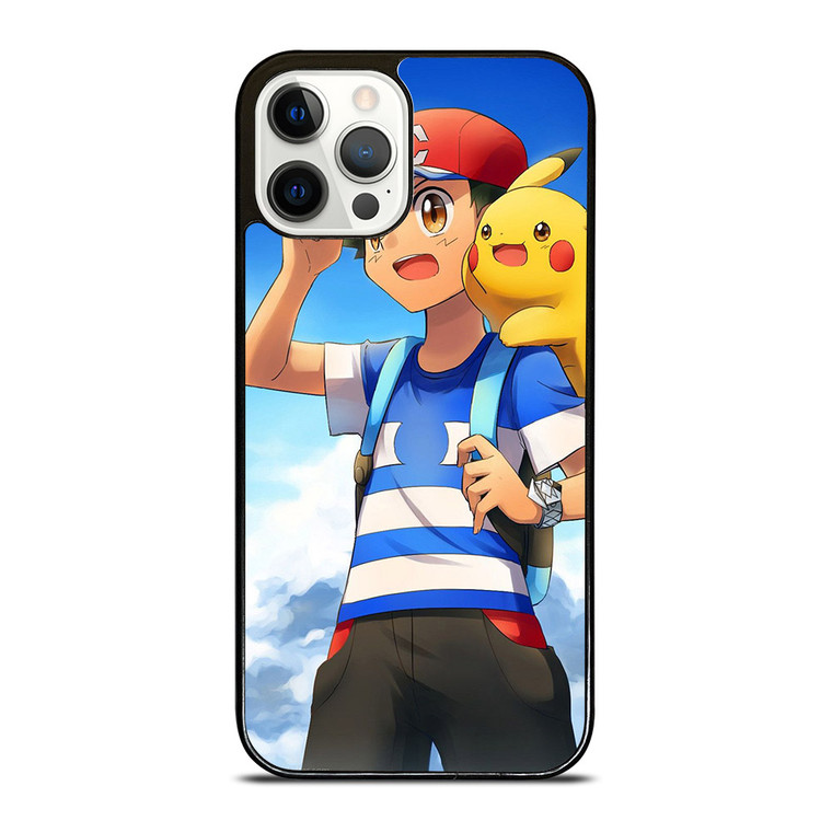 ASH KETCHUM PIKACHU iPhone 12 Pro Case