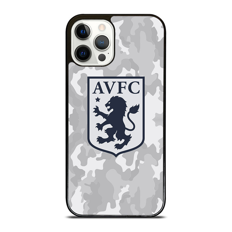 ASTON VILLA FC LOGO CAMO iPhone 12 Pro Case