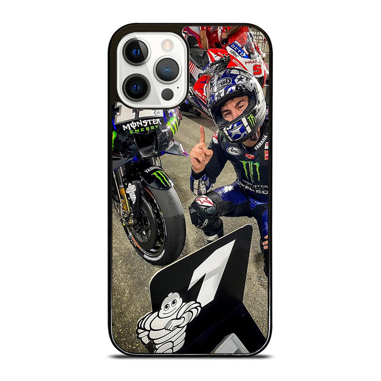 MAVERICK VINALES HELMET 2 iPhone 12 Pro Case