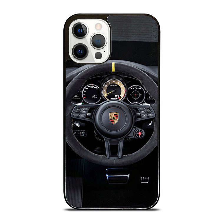 PORSCHE STEERING WHEEL iPhone 12 Pro Case