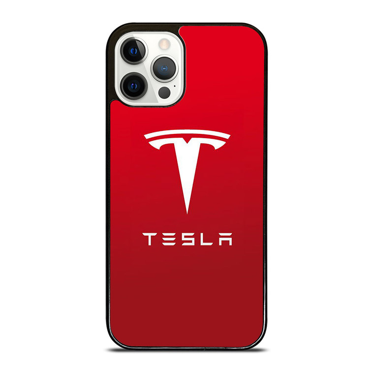 TESLA CAR LOGO 2 iPhone 12 Pro Case