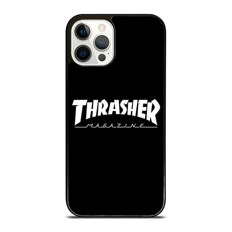 THRASHER MAGAZINE BLACK iPhone 12 Pro Case